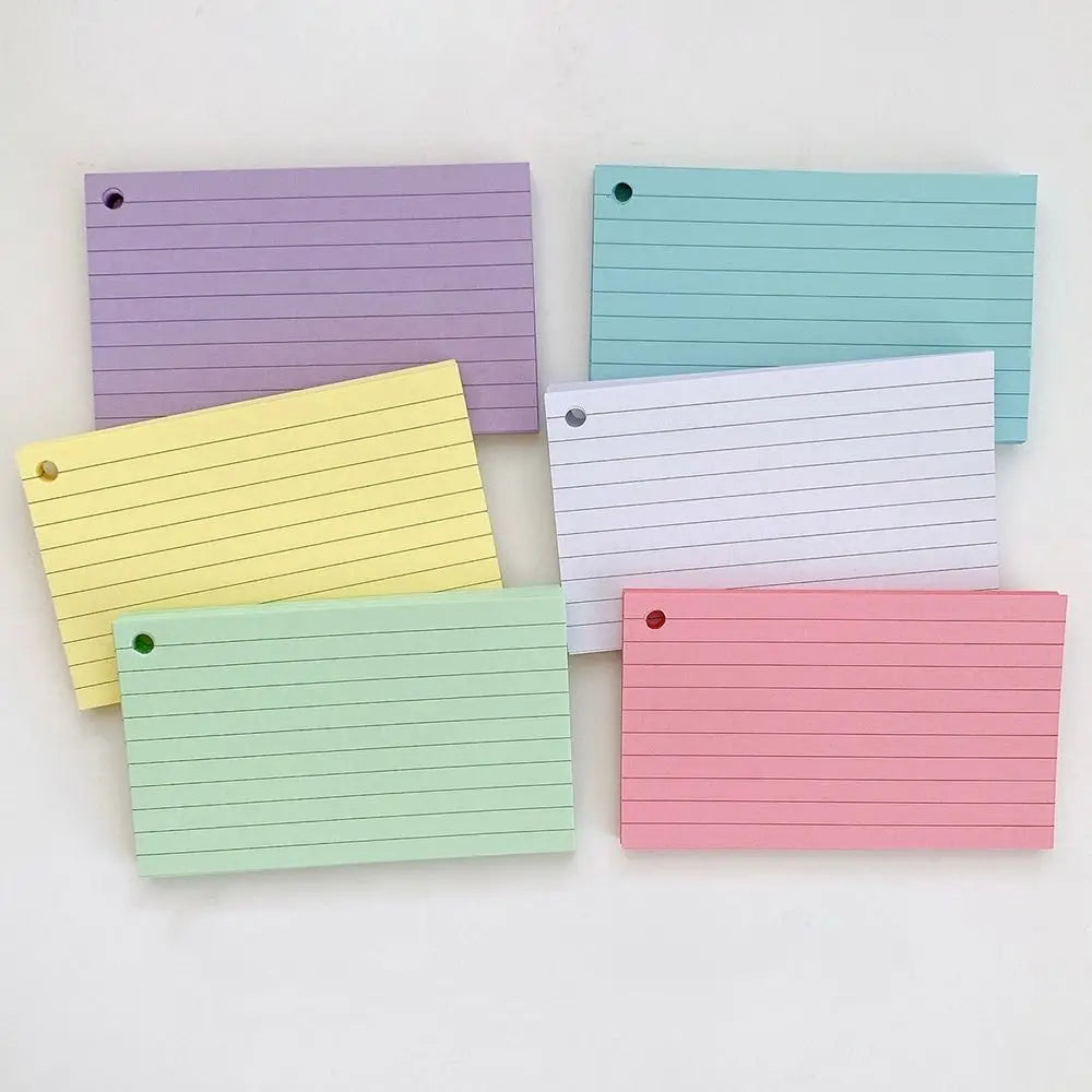 Binder Loose-Leaf Flash Cards