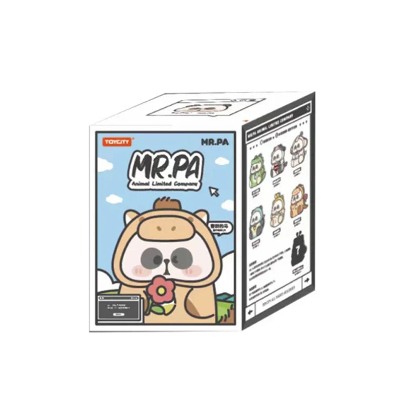 POP MART Labubu Doll Mr.Pa Animal Series Box