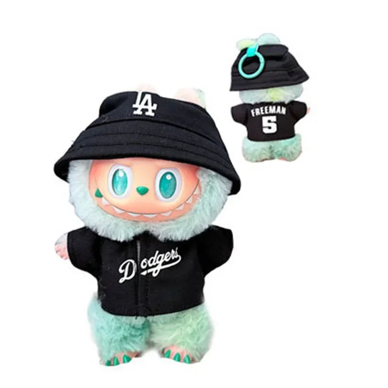 PopMart Labubu Generations LA Baseball Outfit