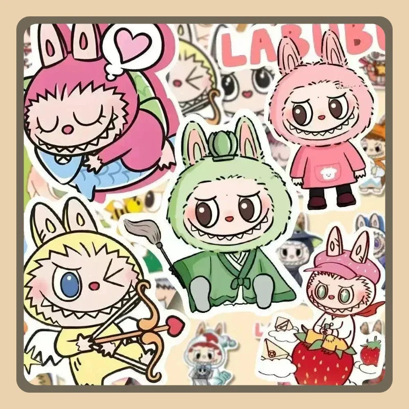 Popmart Labubu Heartbeat Macaron Big Energy V1-V3 Keychain