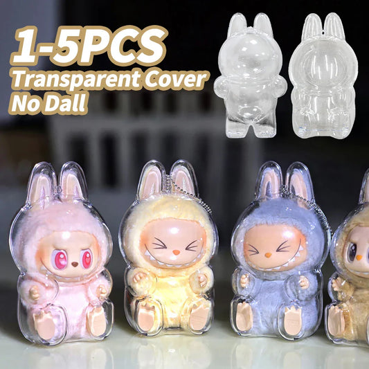 PopMart Labubu Transparent Protective Display Cover