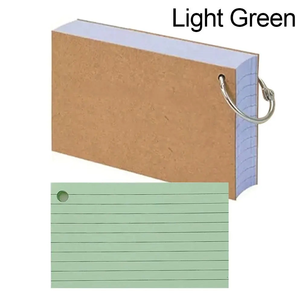Binder Loose-Leaf Flash Cards