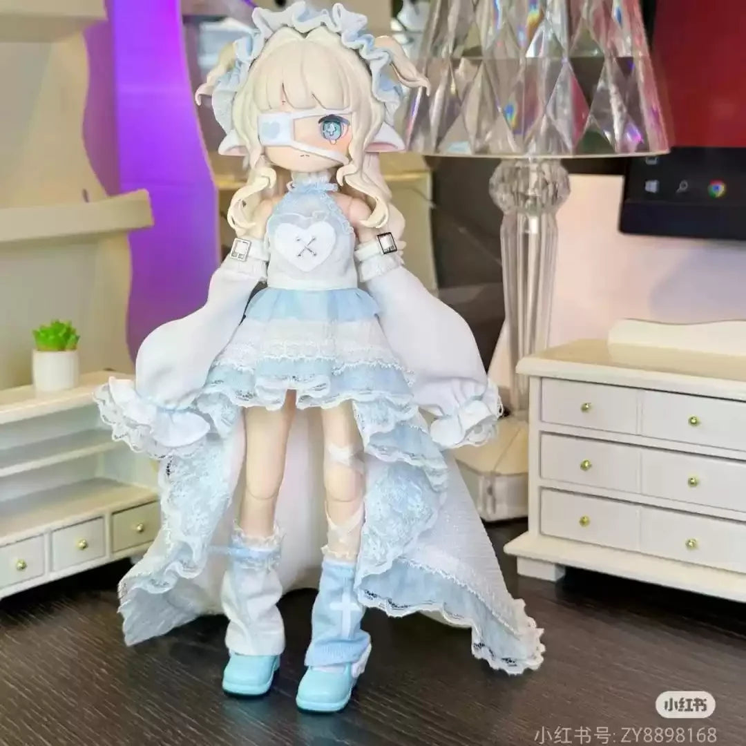 POP MART Labubu Doll Mobile BJD Blind Box