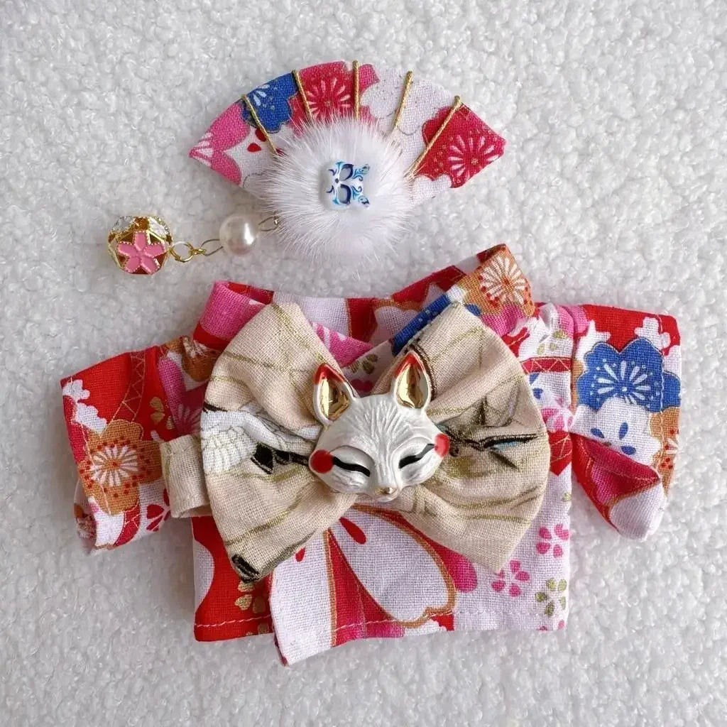 PopMart Labubu 15/17cm Summer Kimono Set