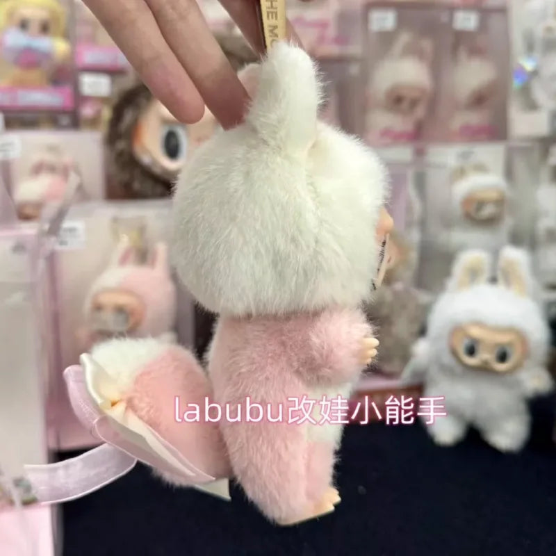 Labubu Zimomo Angel Cream Doll