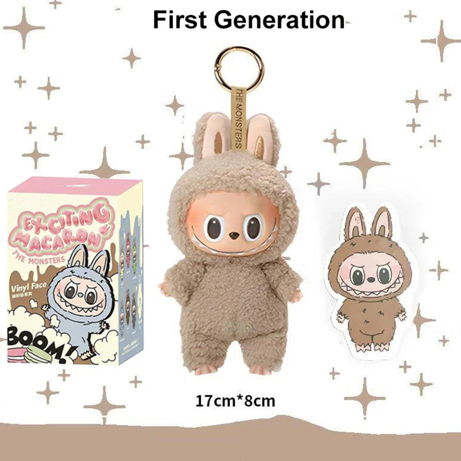 PopMart Labubu Plush Doll Cute Keychain Toy