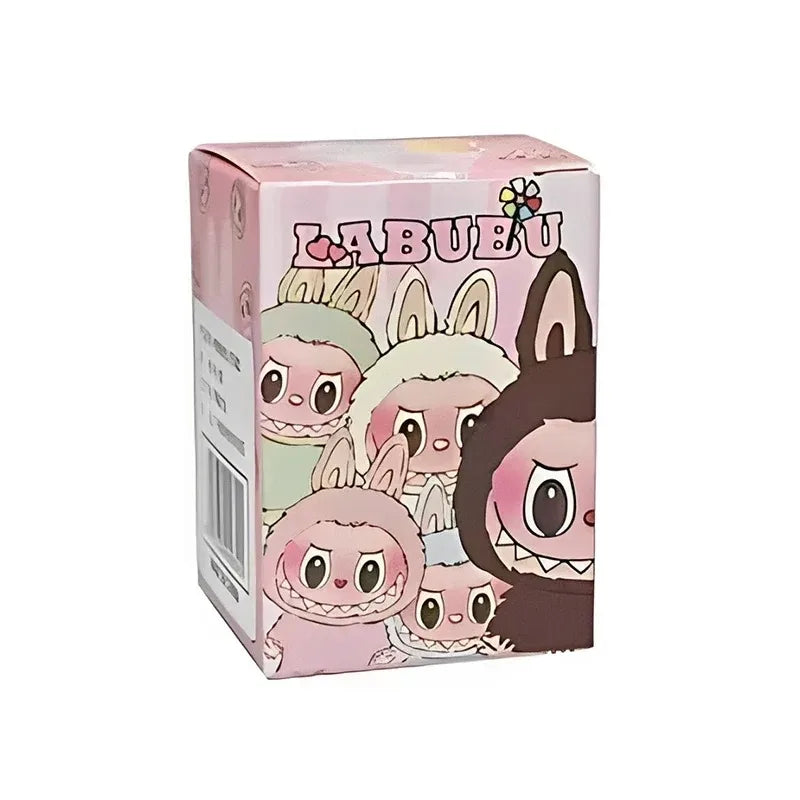 48pcs Mini Labubu Keychain Set