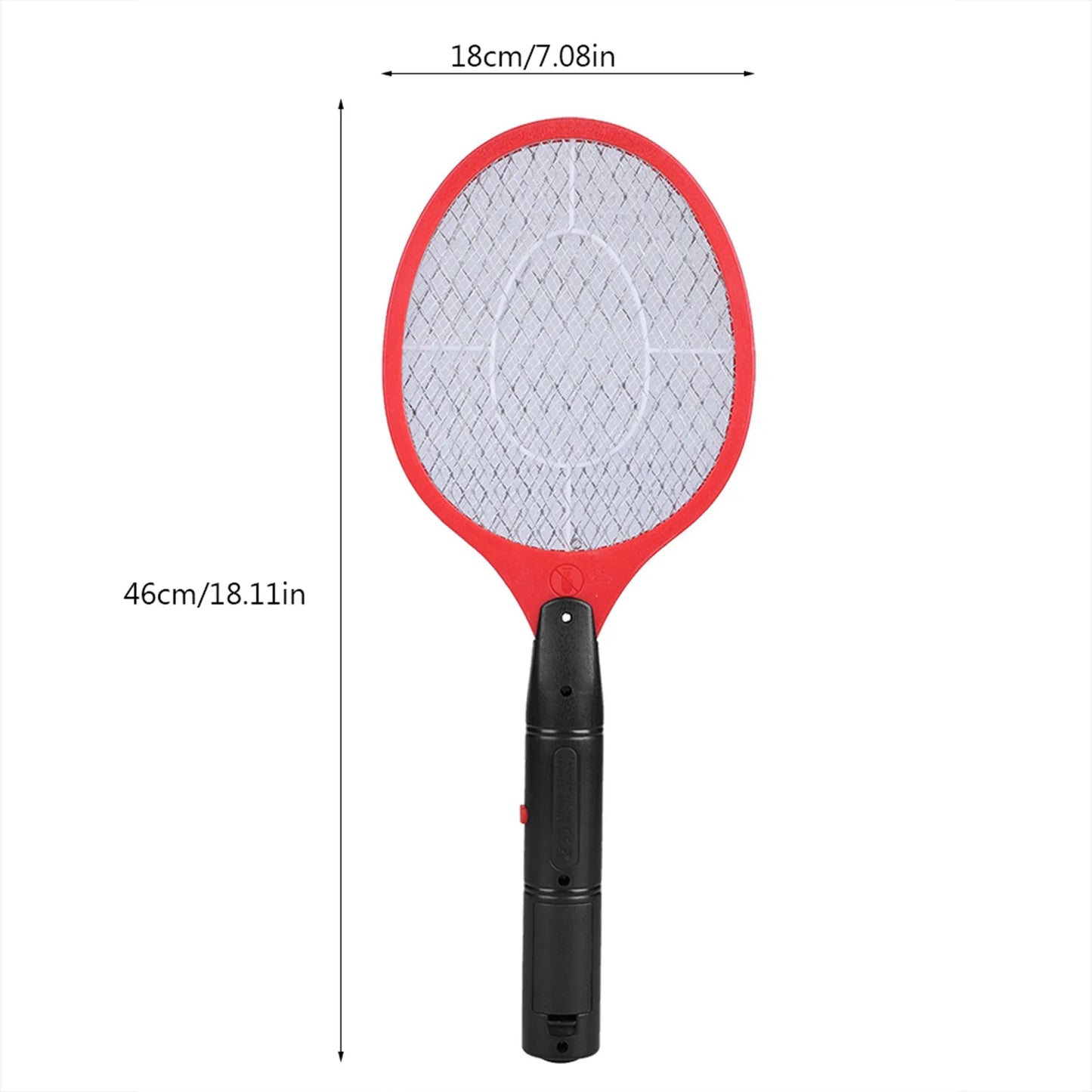 Electric Mosquito Swatter Cordless Battery Power Electric Fly Mosquito Swatter Bug  Racket Insects Killer