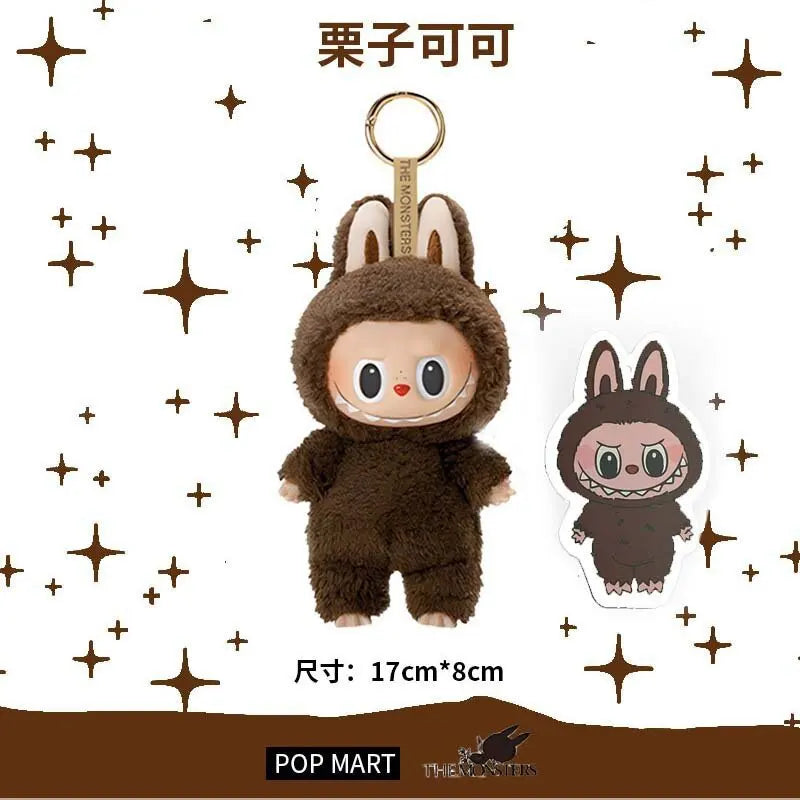 Labubu Heartbeat Macaron Figurine Ornament