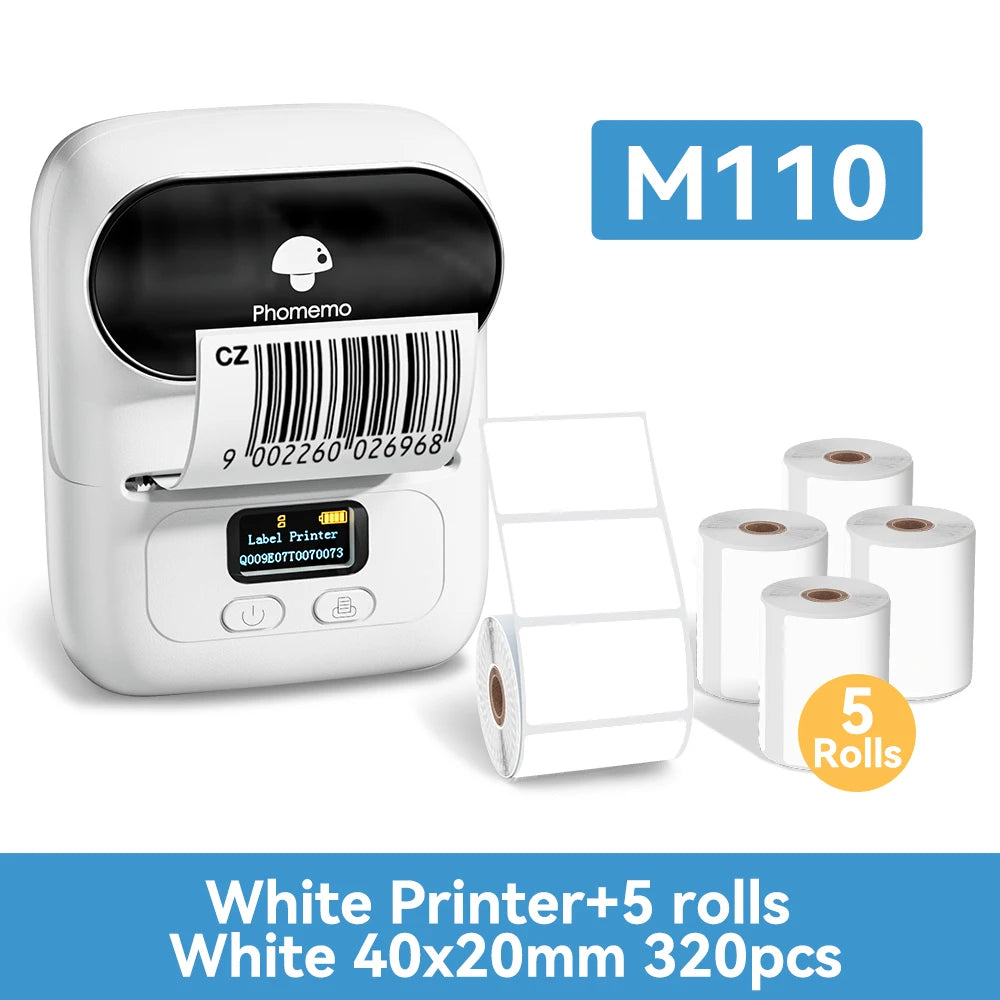 Phomemo M110 Mini Label Printer