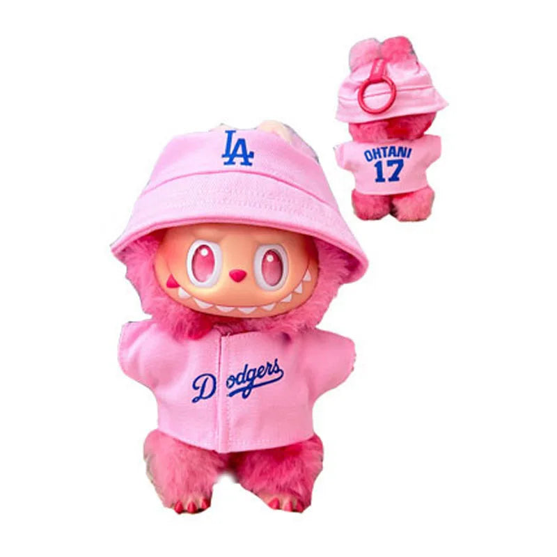 PopMart Labubu Generations LA Baseball Outfit