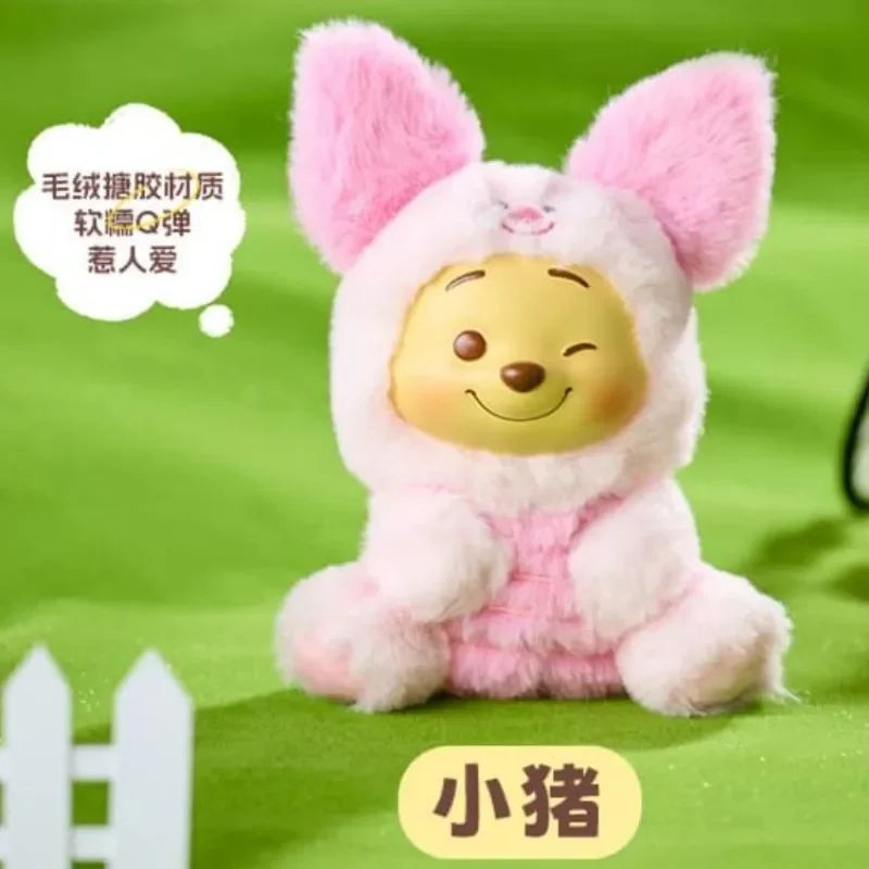 POP MART Labubu Doll Winnie Pooh Blind Box