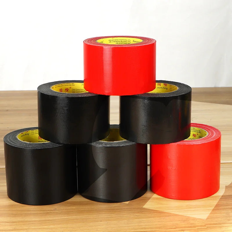 Black Super Adhesive Fabric Tape