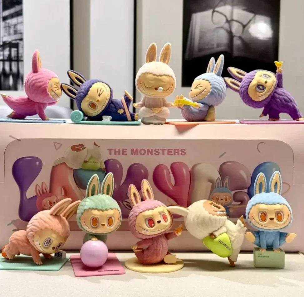 Labubu Lazy Yoga Series Figure