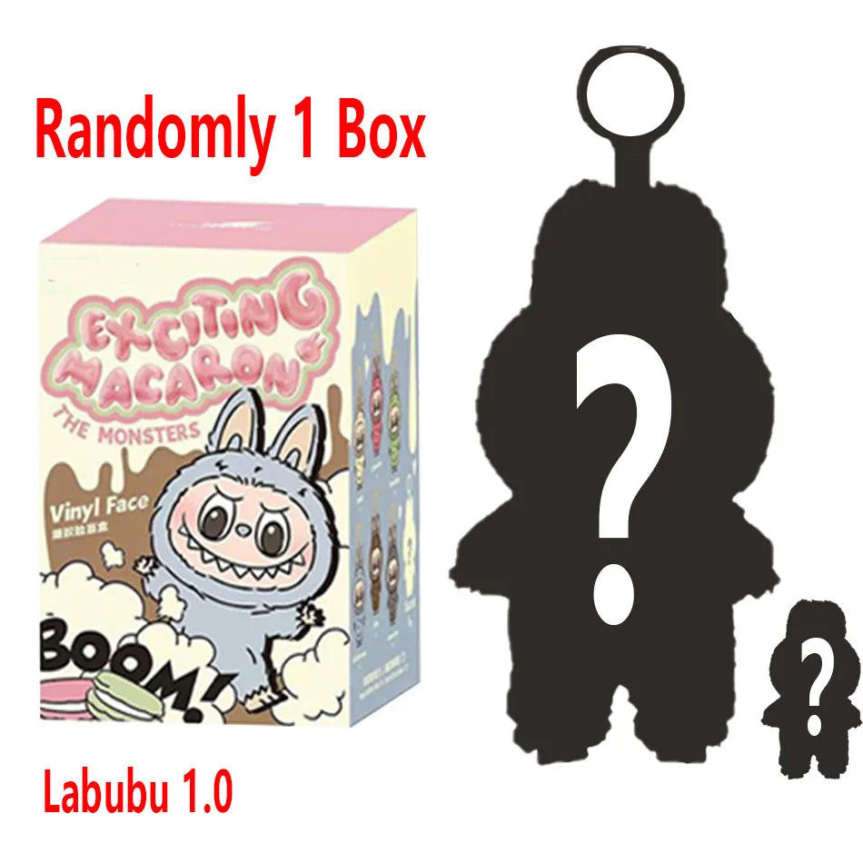PopMart Labubu Plush Doll Cute Keychain Toy