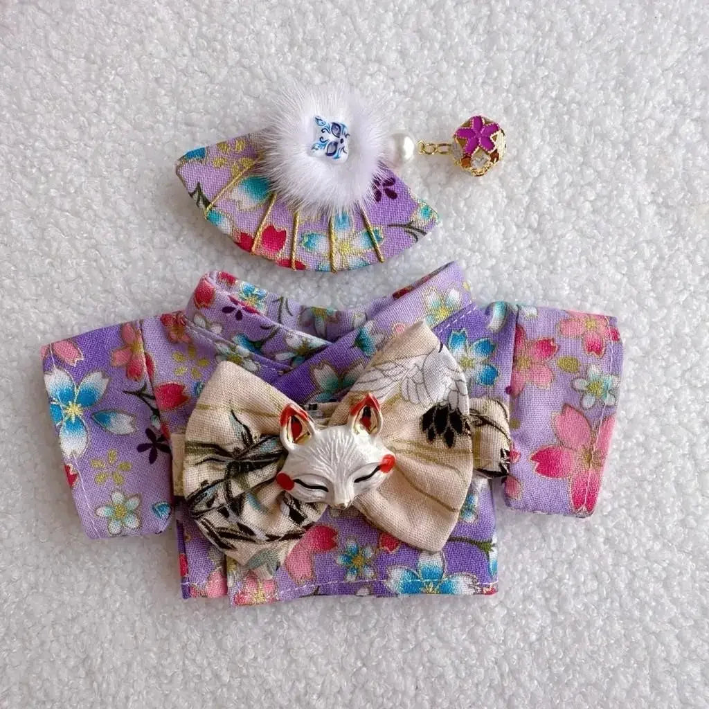 PopMart Labubu 15/17cm Summer Kimono Set