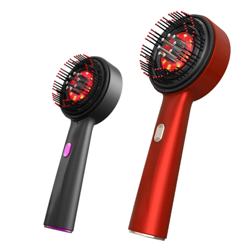 Electric Red Light Hair Massager