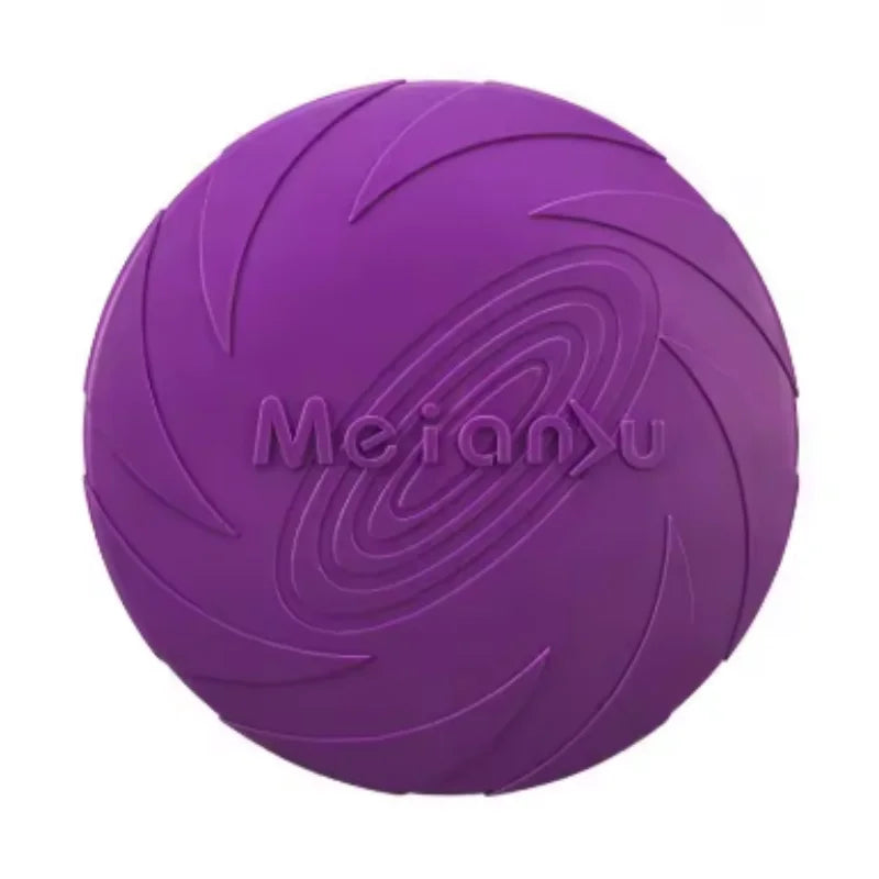 Silicone Dog Flying Disk Toy