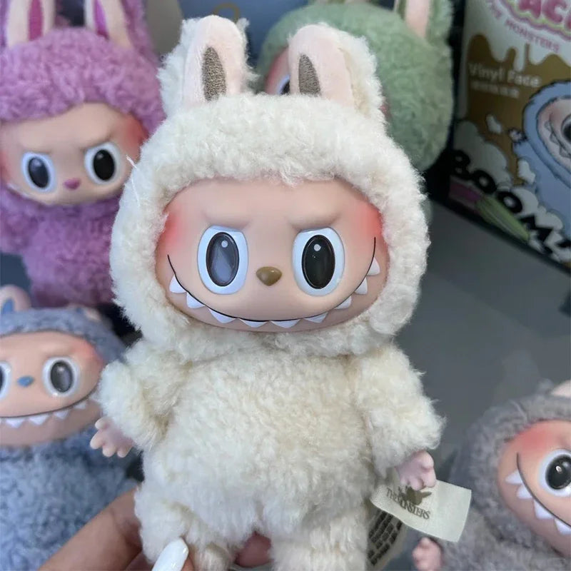 PopMart Labubu Heartbeat Macaron Face Blind Box Pendant
