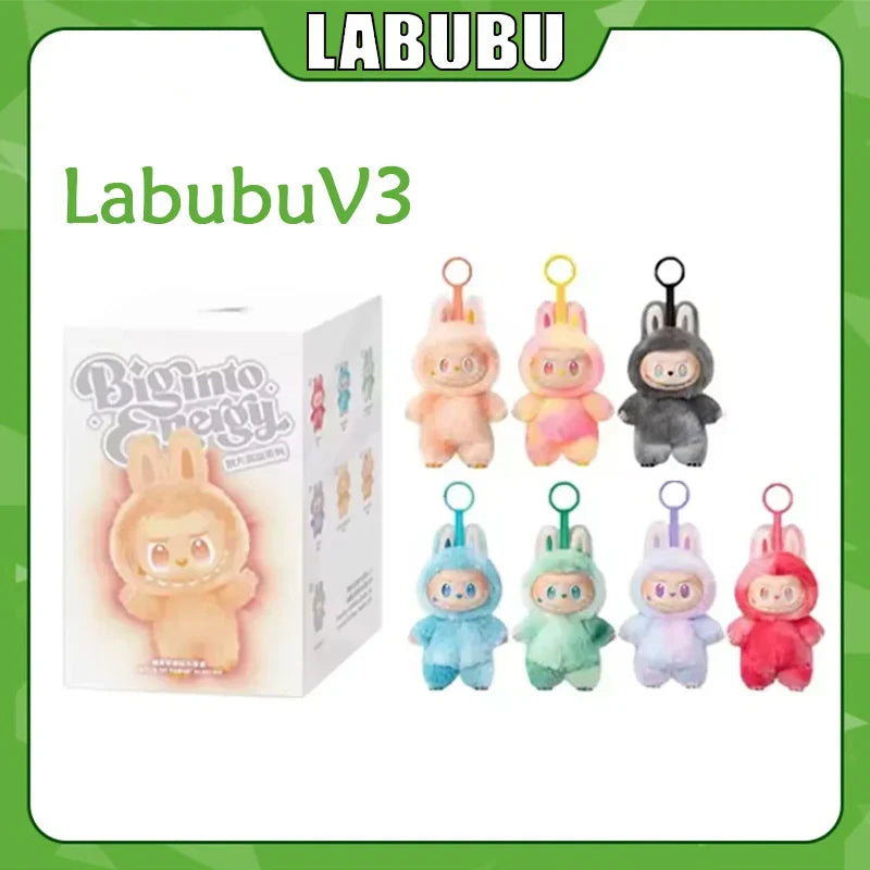 Popmart Labubu Monsters Vinyl Pendant Blind Box Keychain