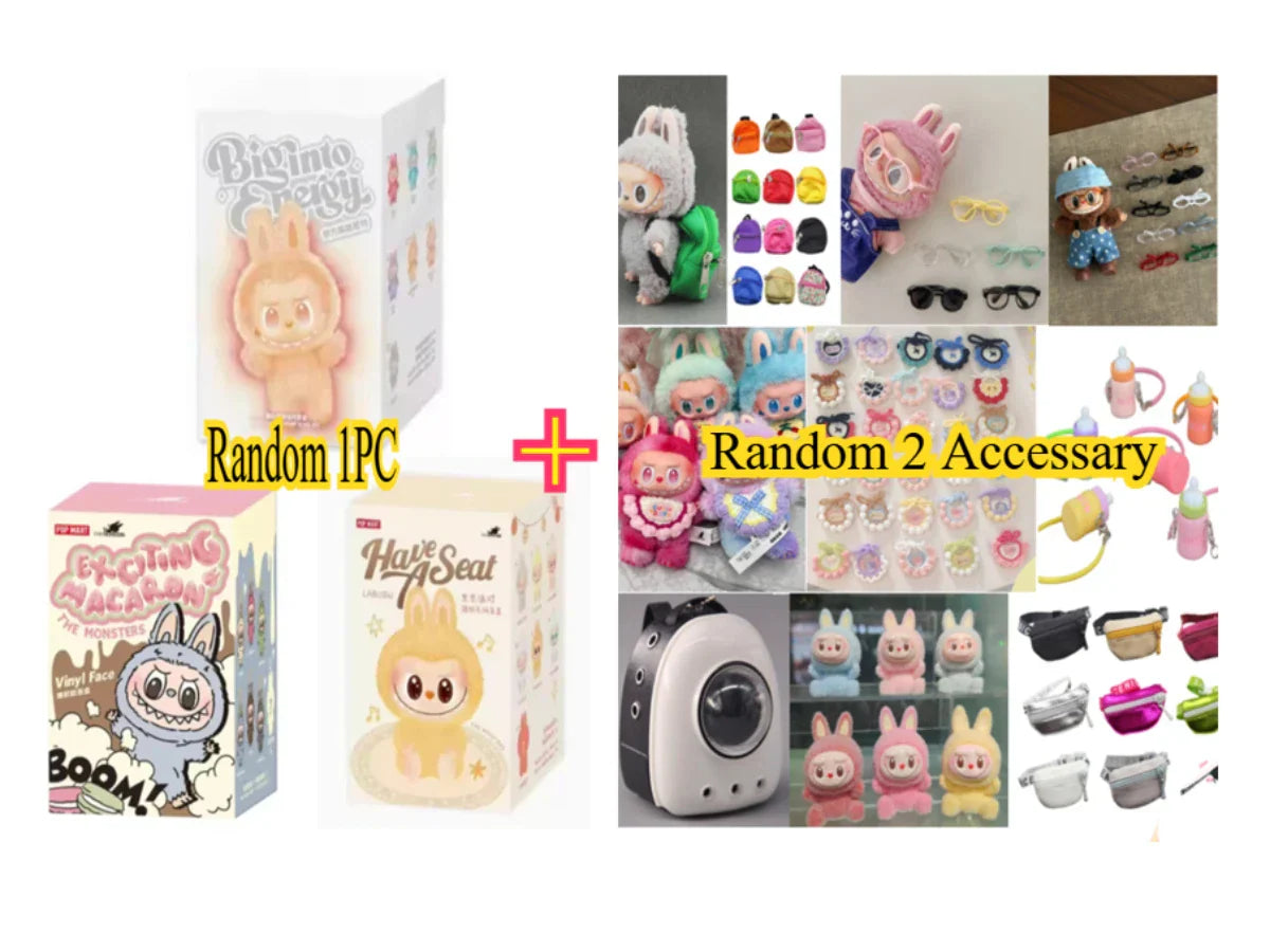 PopMart Labubu Monsters Cardiac Macaron Blind Box