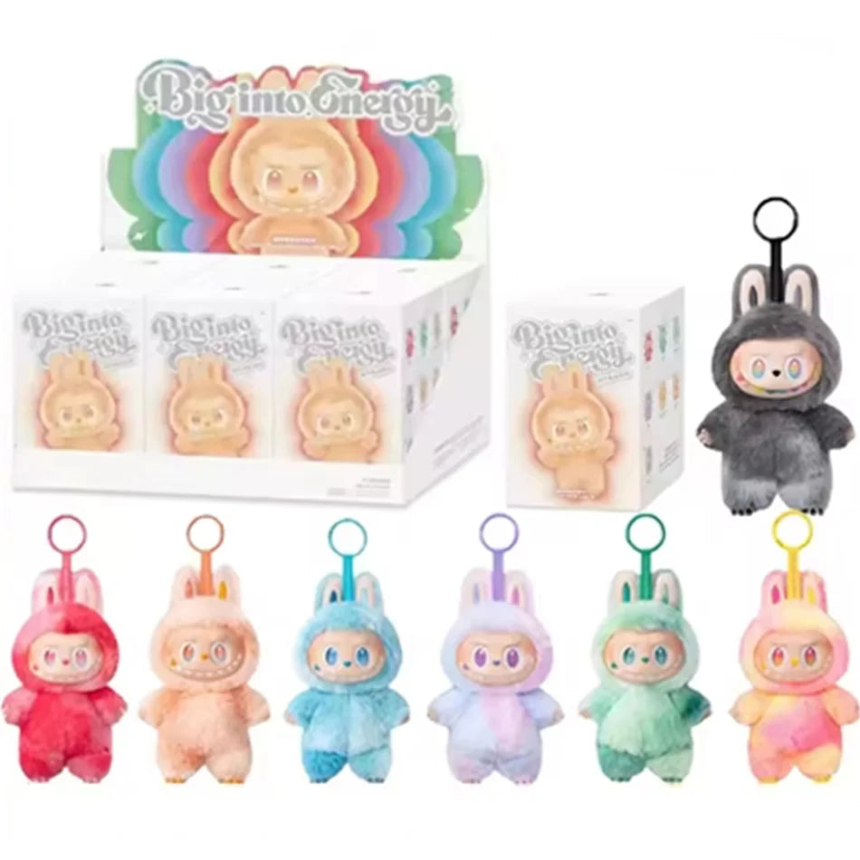 PopMart Labubu V3 Heartbeat Macaron Pendant