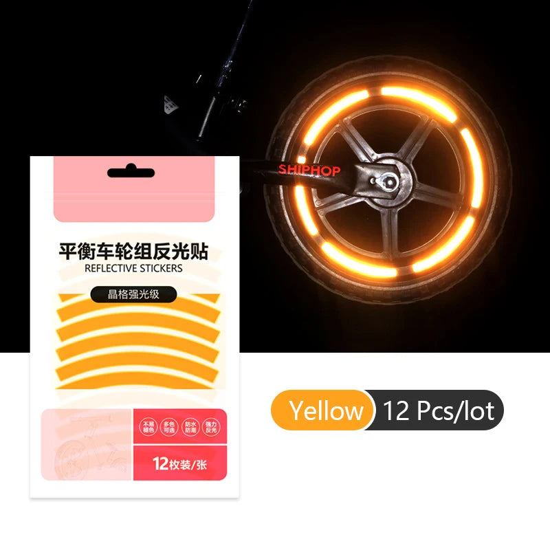 Reflective Tire Safety Stickers