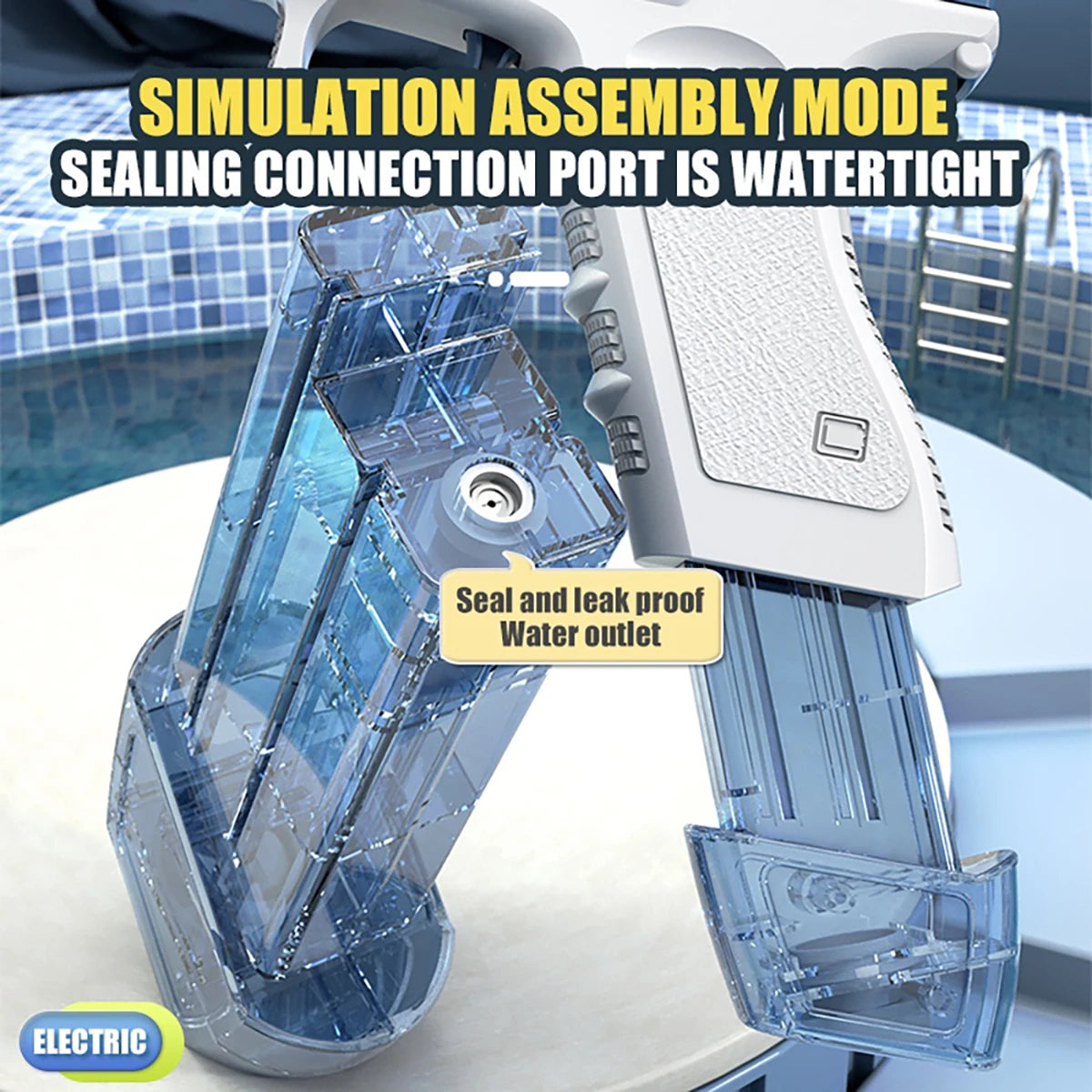 Rechargeable Electric Automatic Water Gun