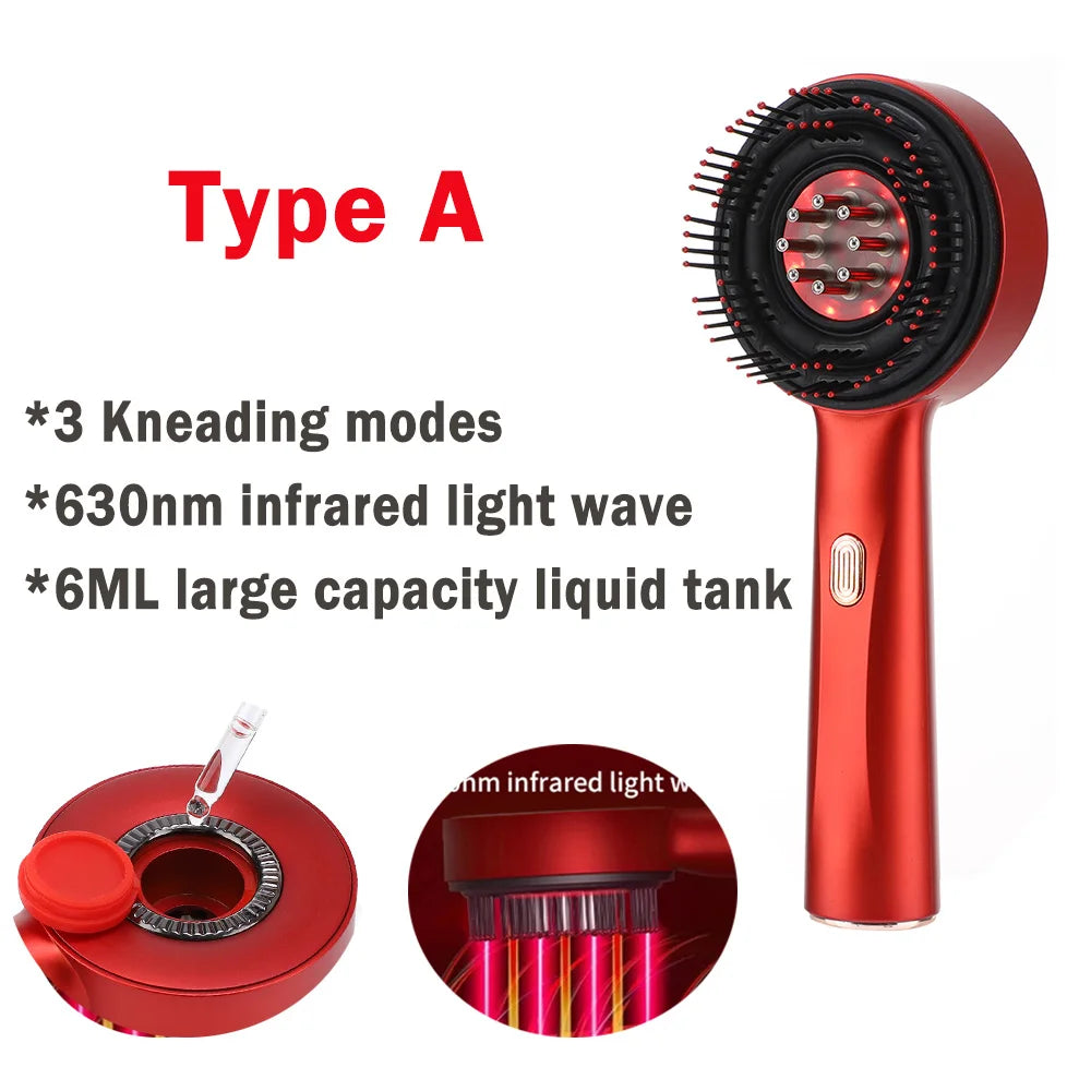Deep Kneading Red Light Comb