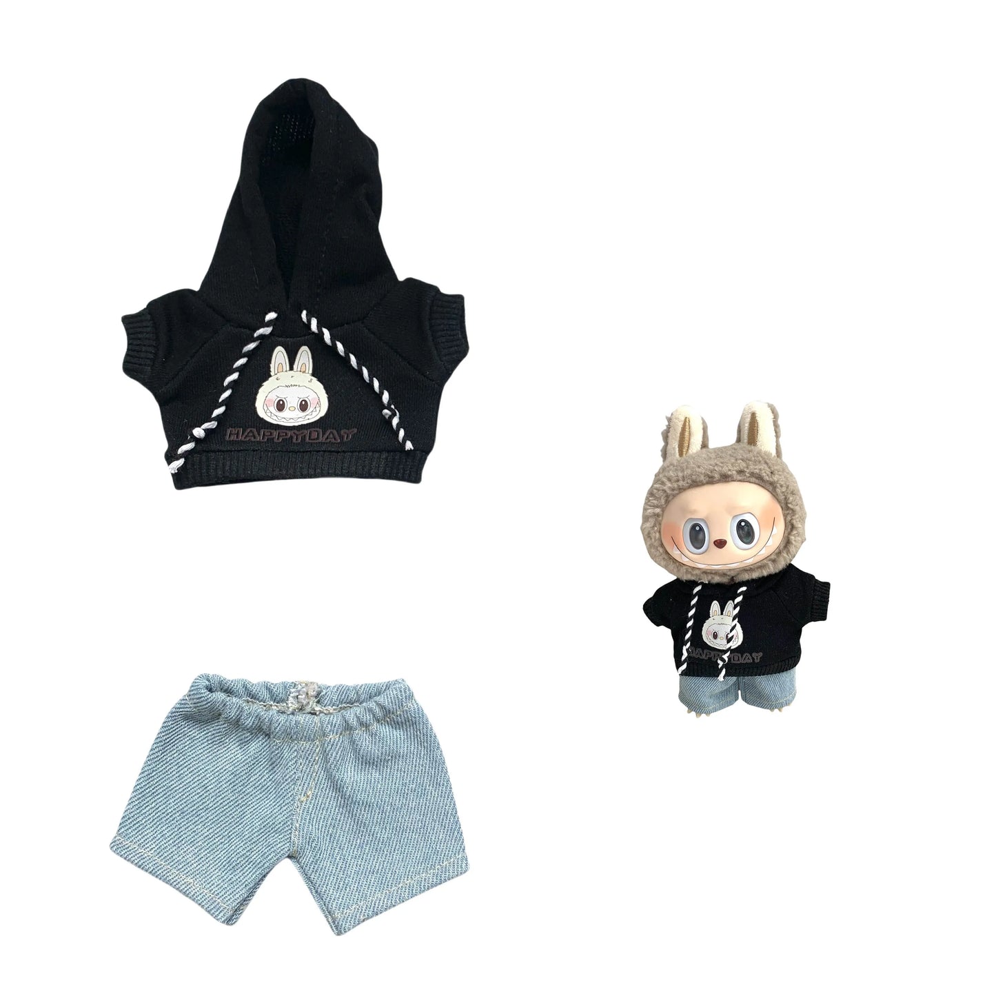 PopMart Labubu 15-17cm Doll Outfit Collection