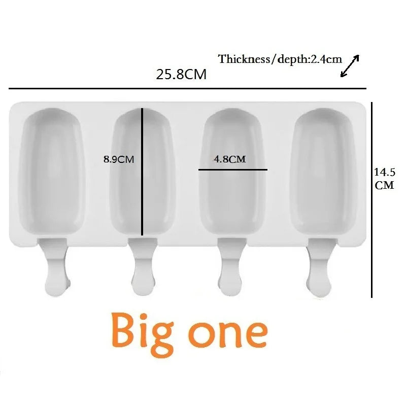 Silicone Popsicle Ice Cream Mold