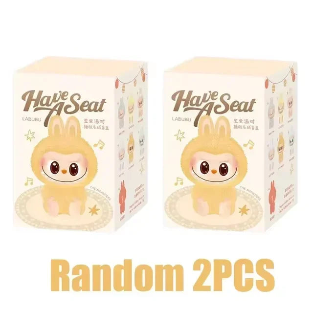 1:1 Quality Labubu Blind Box Monster Series Keychain