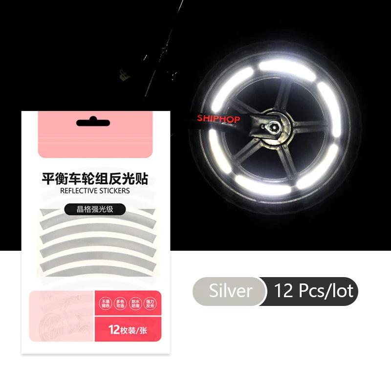 Reflective Tire Safety Stickers