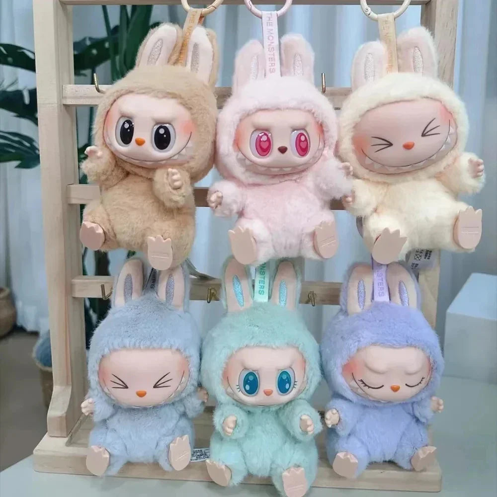 PopMart Labubu Has A Seat Macaron Vinyl Face Doll Pendant