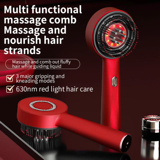 Electric Red Light Massage Brush