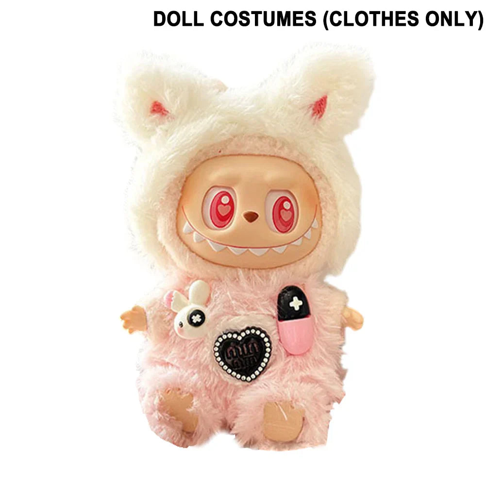 PopMart Labubu Plush Doll Clothes Set