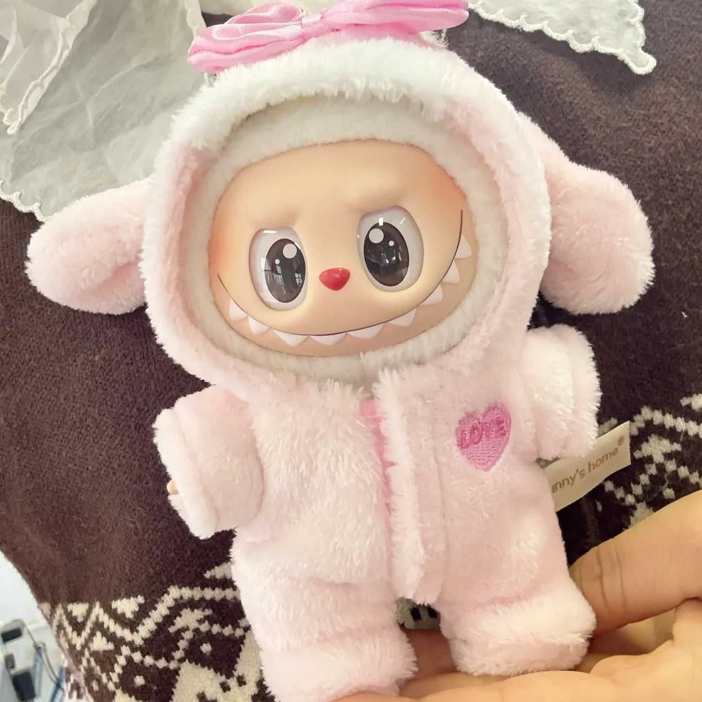 POPMART Labubu Doll Penguin Onesie Outfit