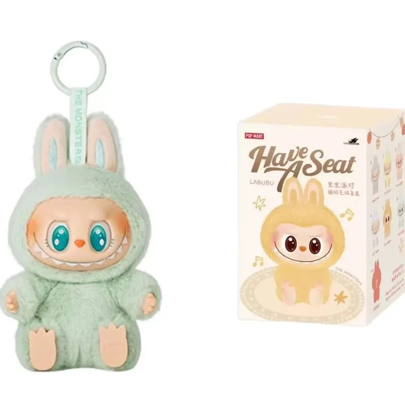 PopMart Labubu Have A Seat Series Vinyl Face Doll Keychain