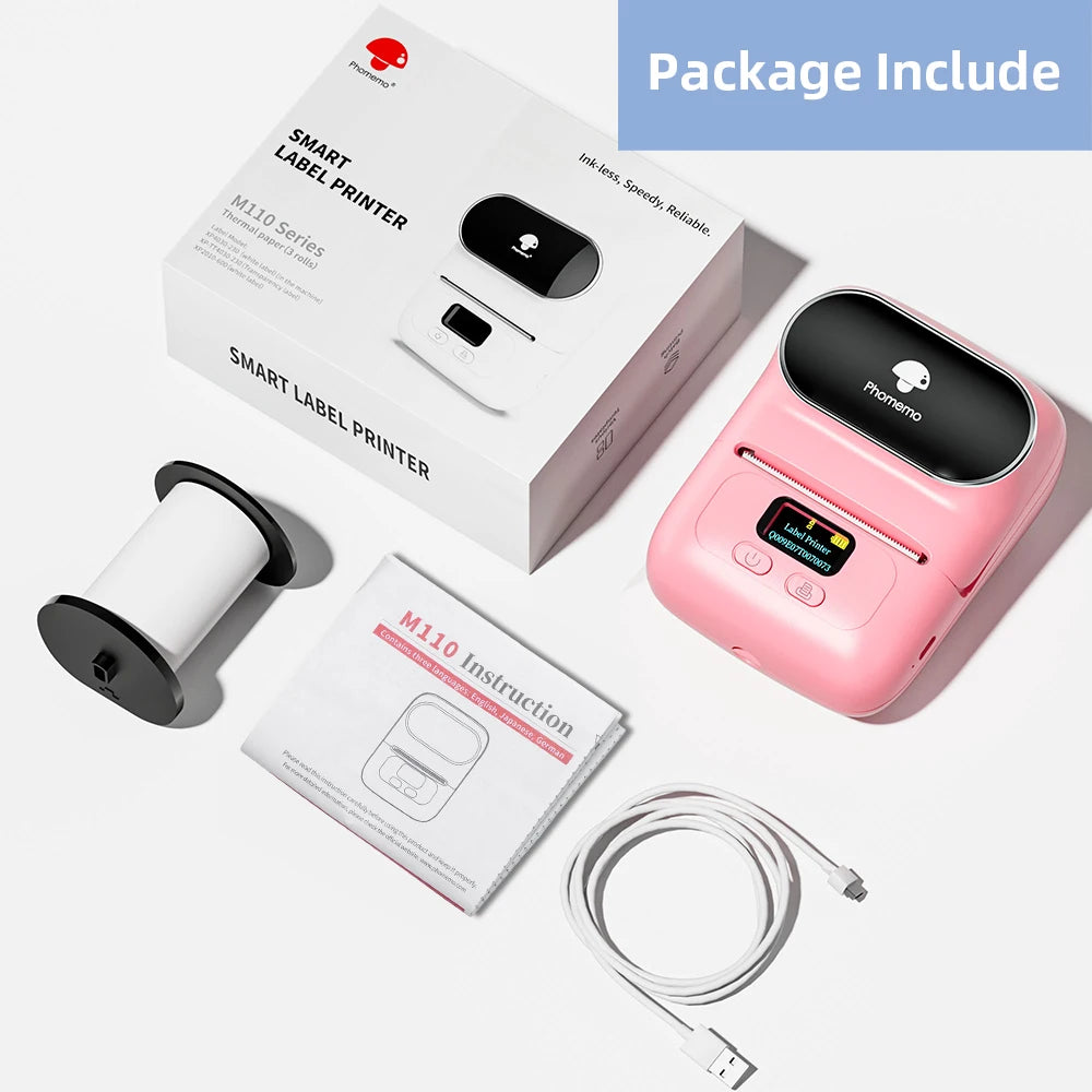 Phomemo M110 Mini Label Printer