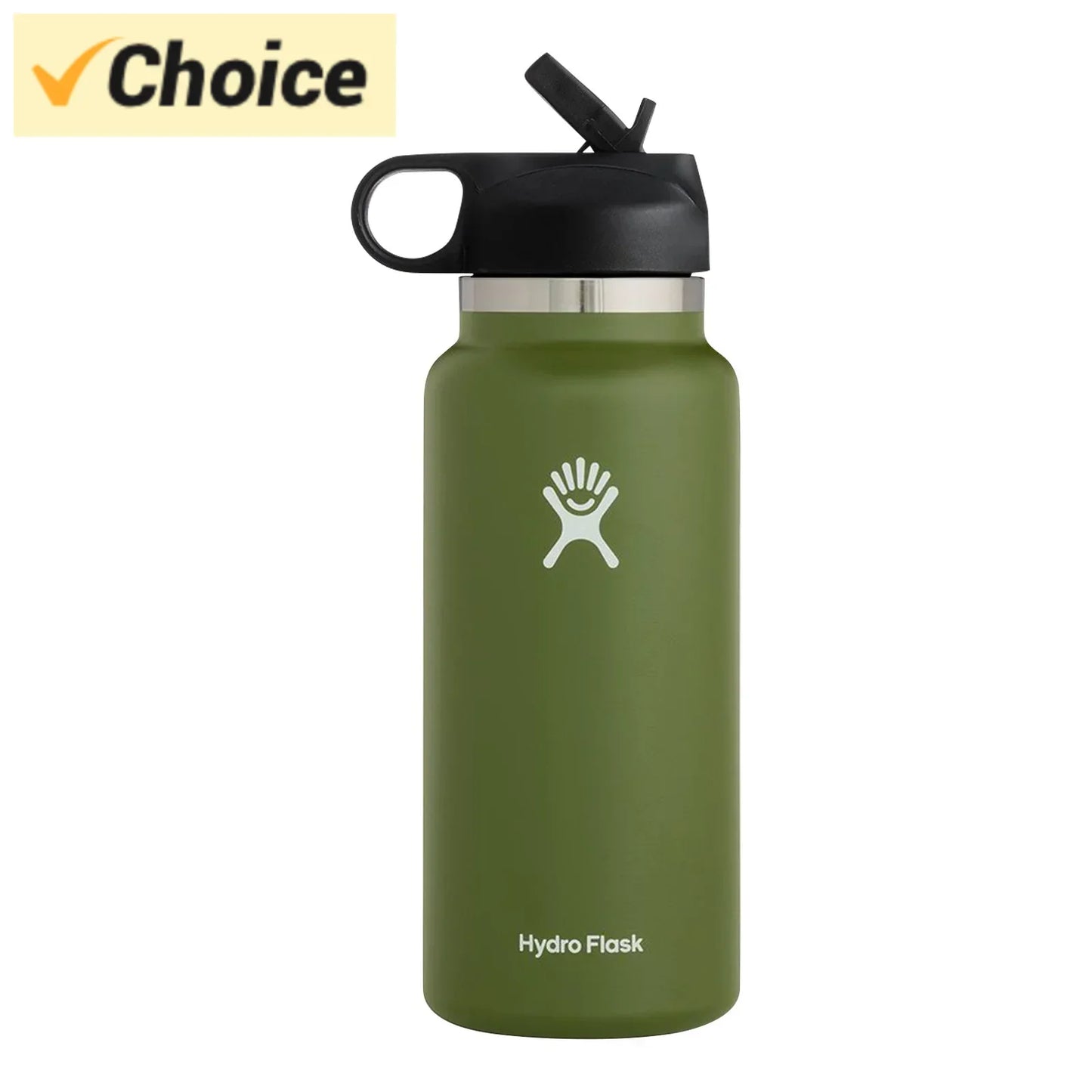 Hydro Flask Leakproof 32 Oz Straw Water Cup - Watermelon Red