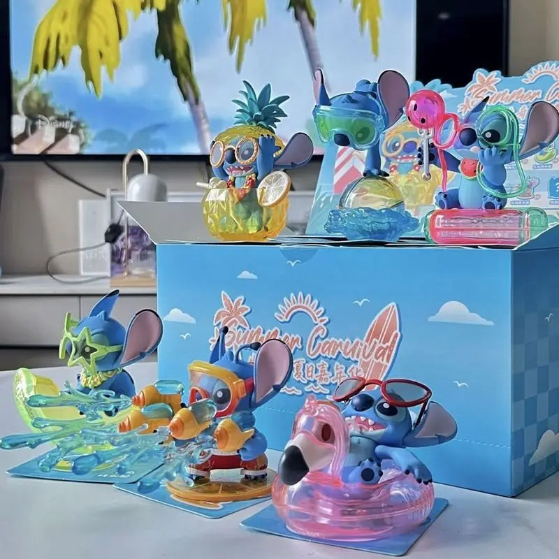 POP MART Labubu Doll Stitch Carnival Blind Box