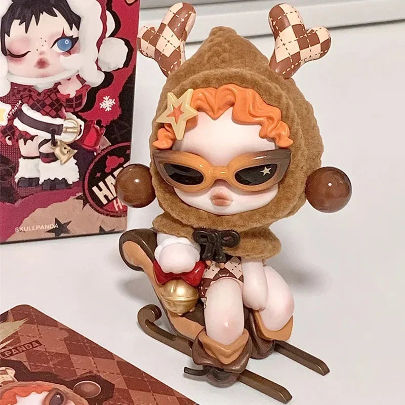 POP MART Labubu Doll SKULLPANDA Tell Me Box
