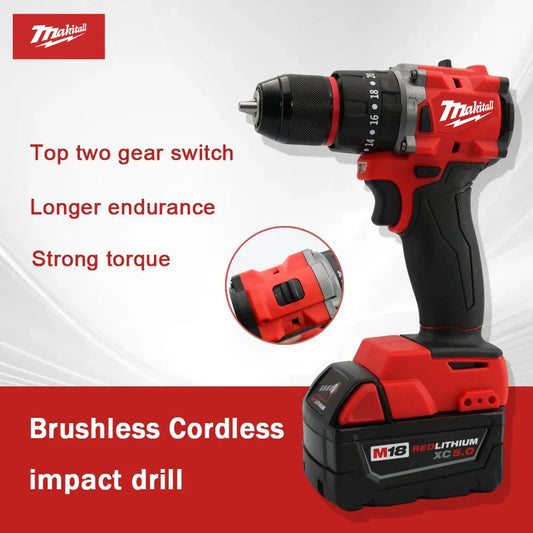 Small Brushless Cordless Impact Drill