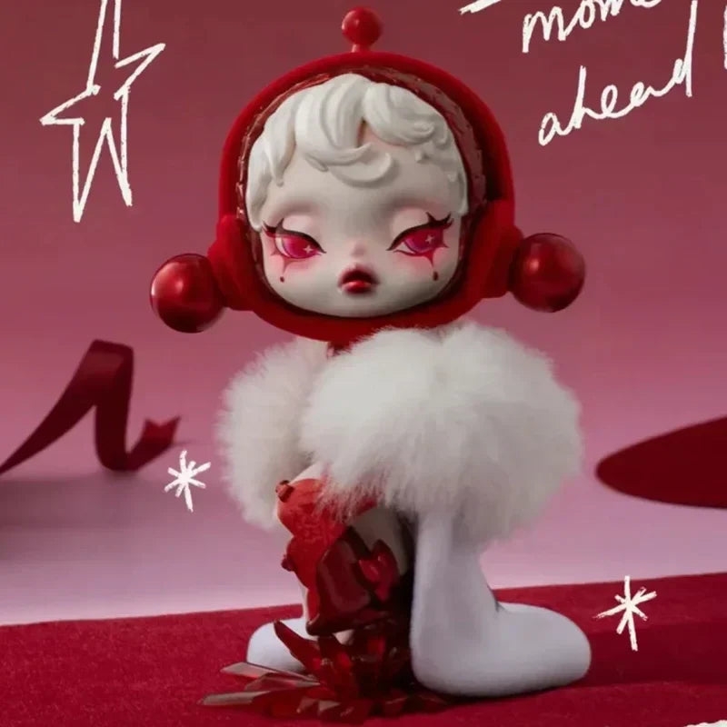 POP MART Labubu Doll SKULLPANDA Tell Me Box