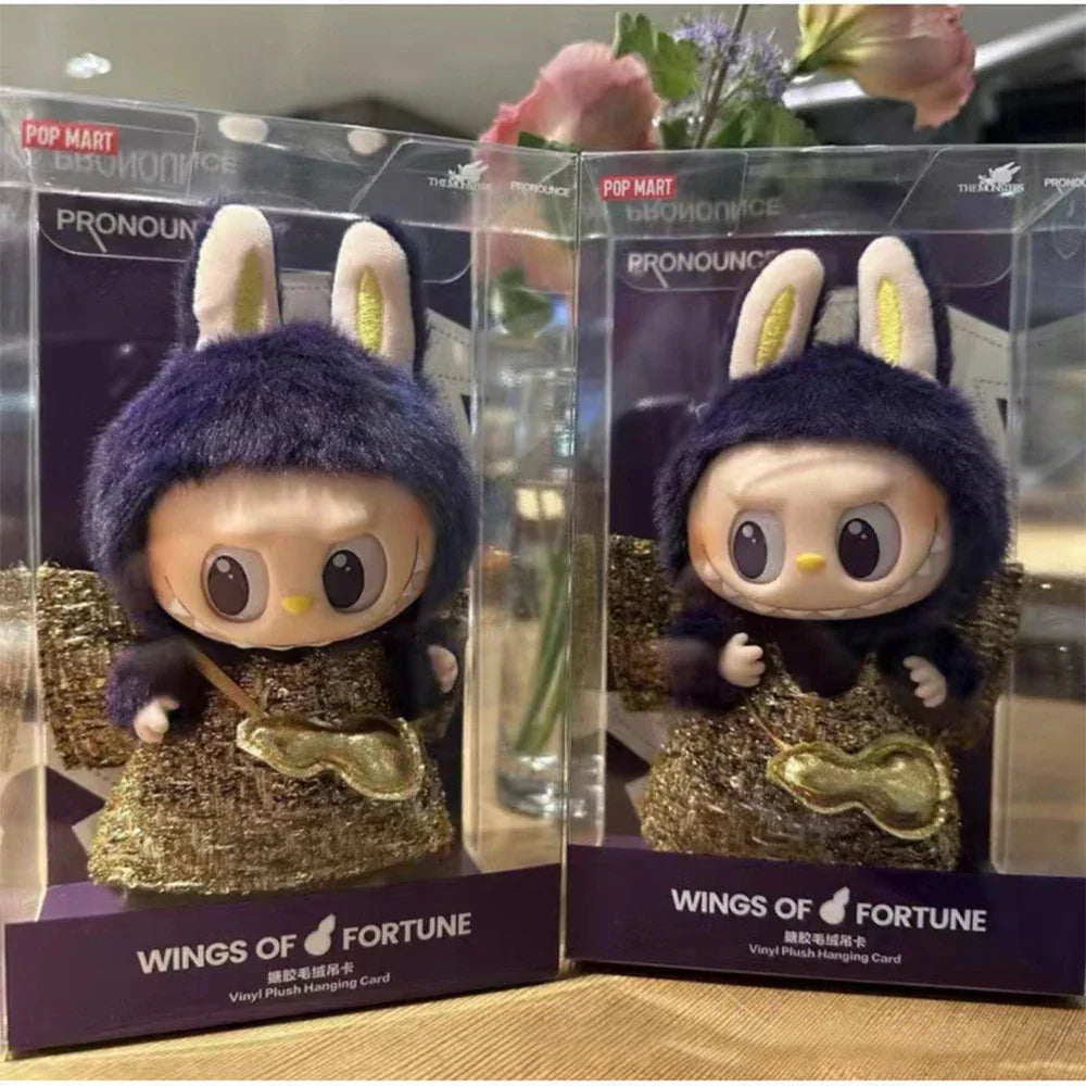 PopMart Labubu Angel Zimomo The Monsters Anime Figures