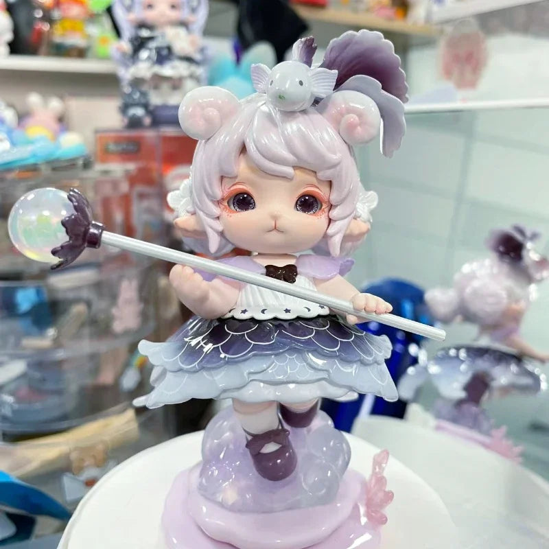 Popmart Labubu Mimia Cute Girl Figure Art Toy Gift