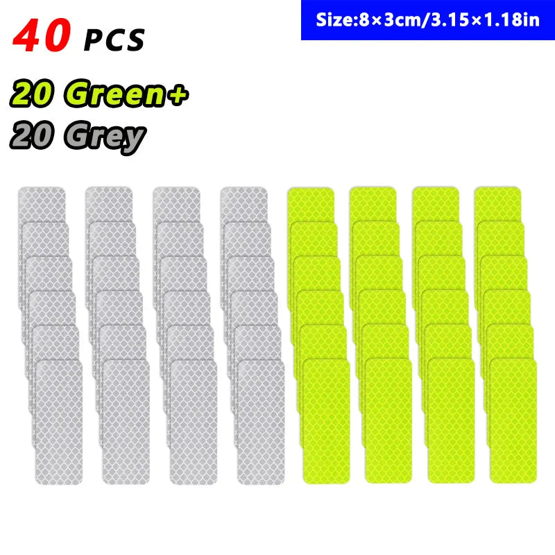 Car Wheel Hub Reflective Stripes