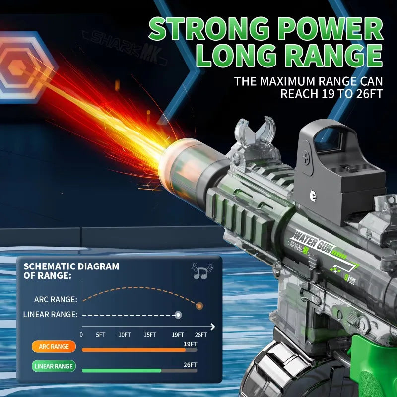 M416 LED Automatic Water Gun