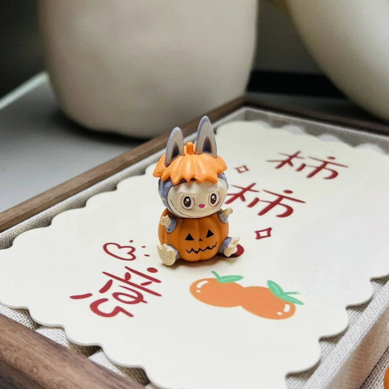 PopMart Labubu Zimomo Pumpkin Blind Box Gift