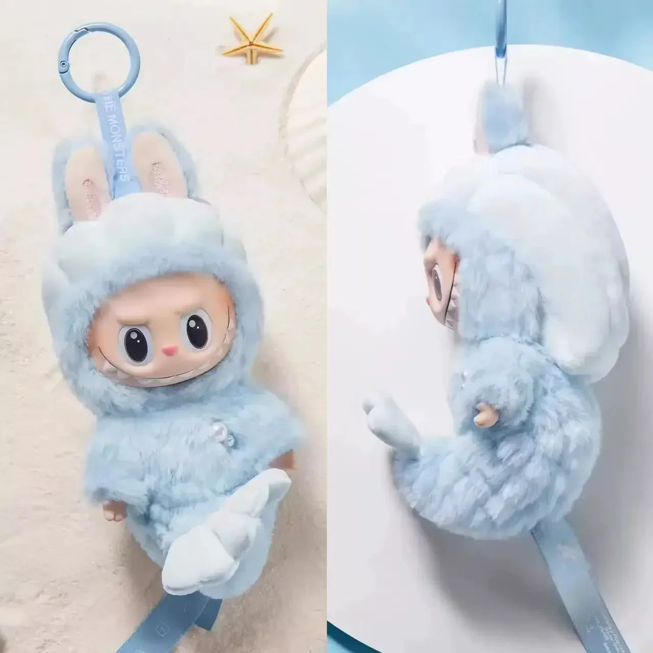 PopMart Labubu Mermaid Vinyl Doll Pendant Gift